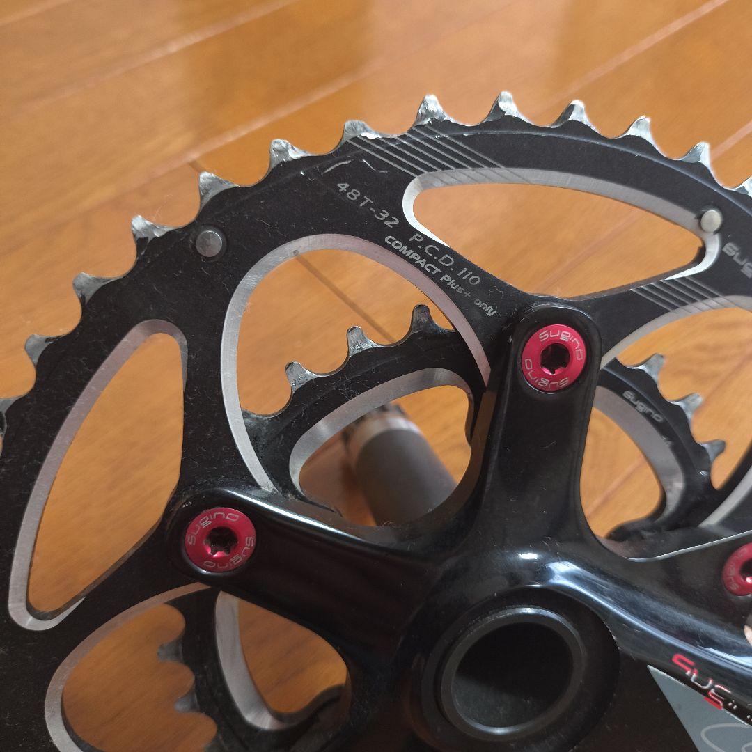 コンパクトクランク46/30T Sugino ox 11S　スギノ