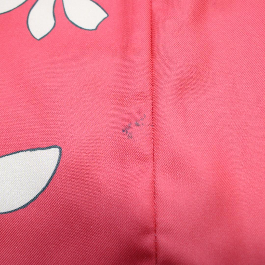 【フラダンス衣装】レッド FANCY DRESS ワンピース ドレス ティアレ柄