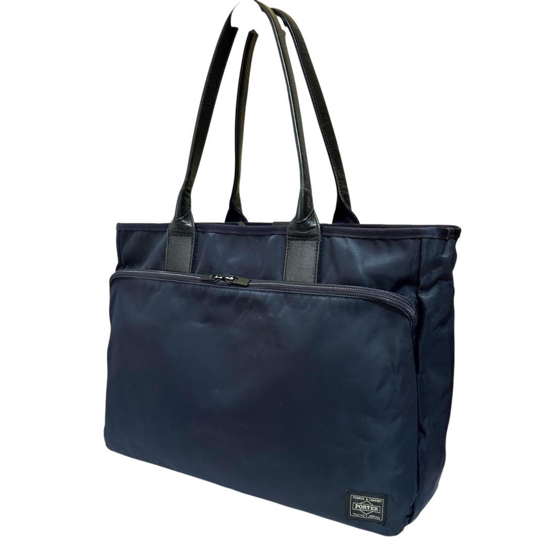 PORTER TIME トートバッグ A4収納可 肩掛け 吉田カバン ポーター