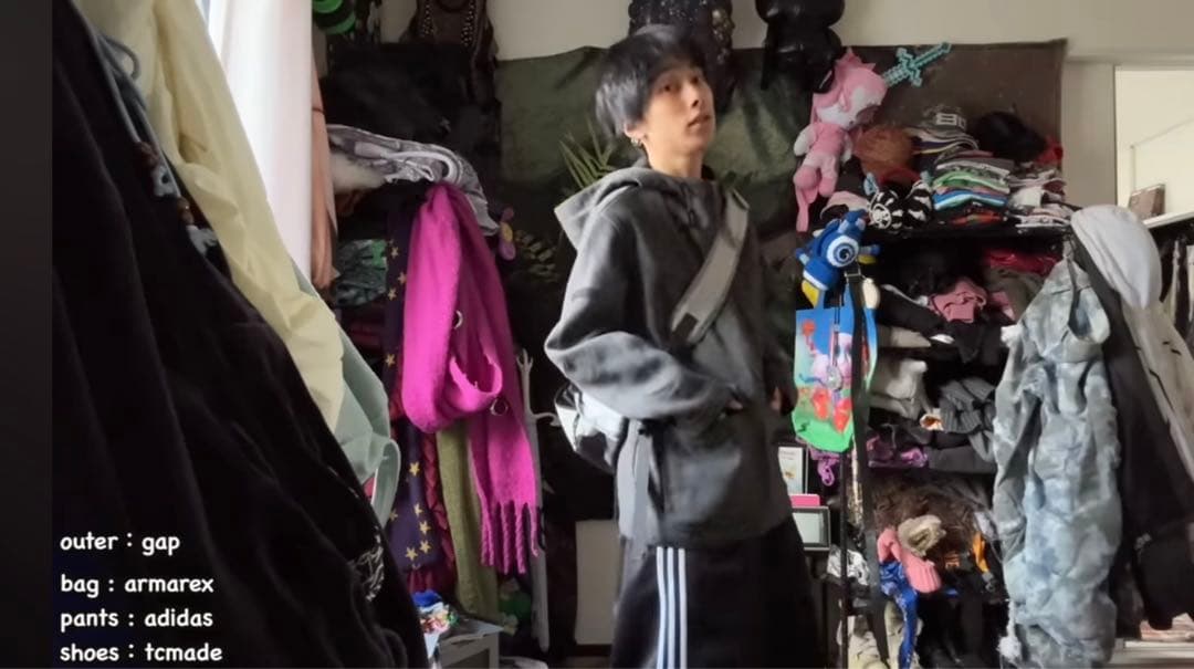 【90’s GAP】Wool / Nylon Anorak Parkaあおば着用