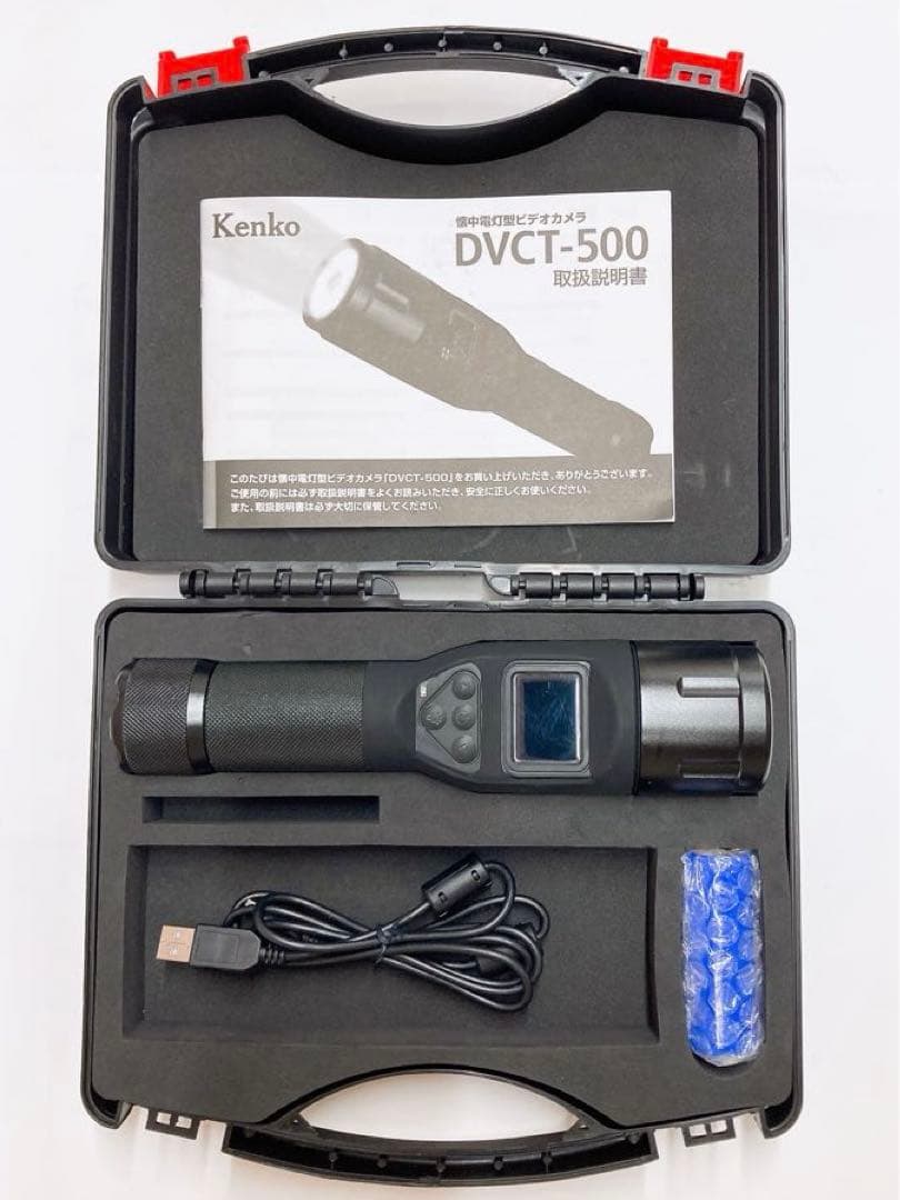 ケンコー　kenko 懐中電灯型ビデオカメラ　DVCT-500