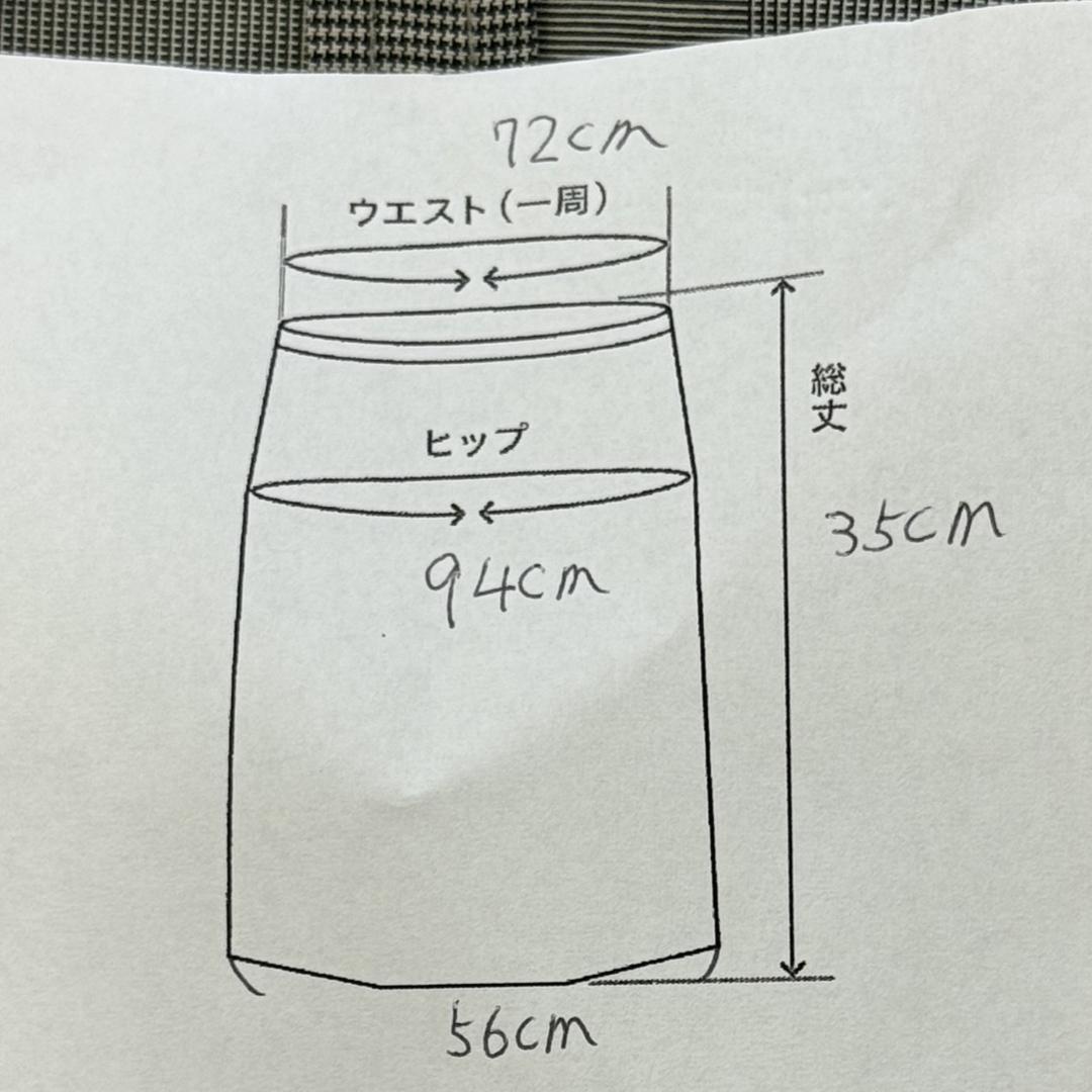 パーリーゲイツ ゴルフスカート 0（S） グレンチェック プリーツラップスカート