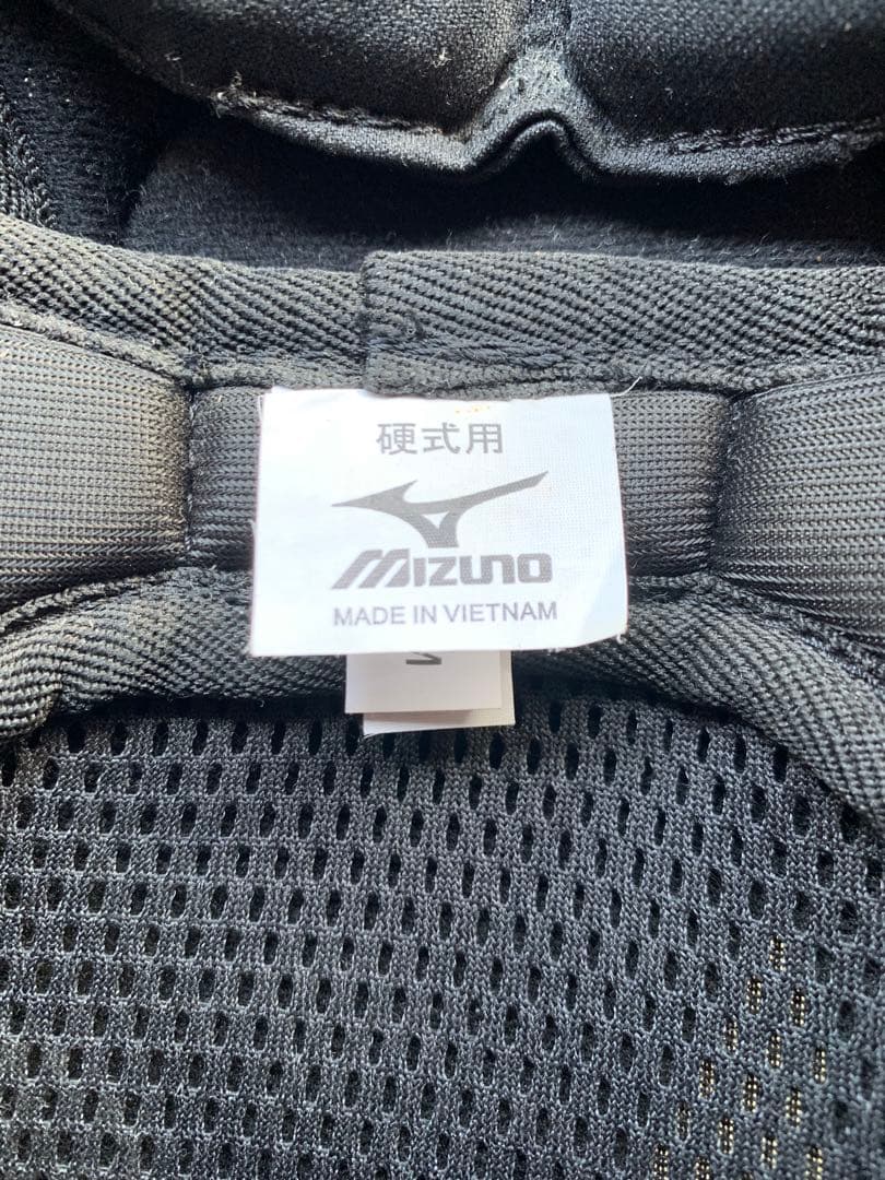 ミズノプロ　キャッチャー用レガース Mサイズ ブラック（硬式用）