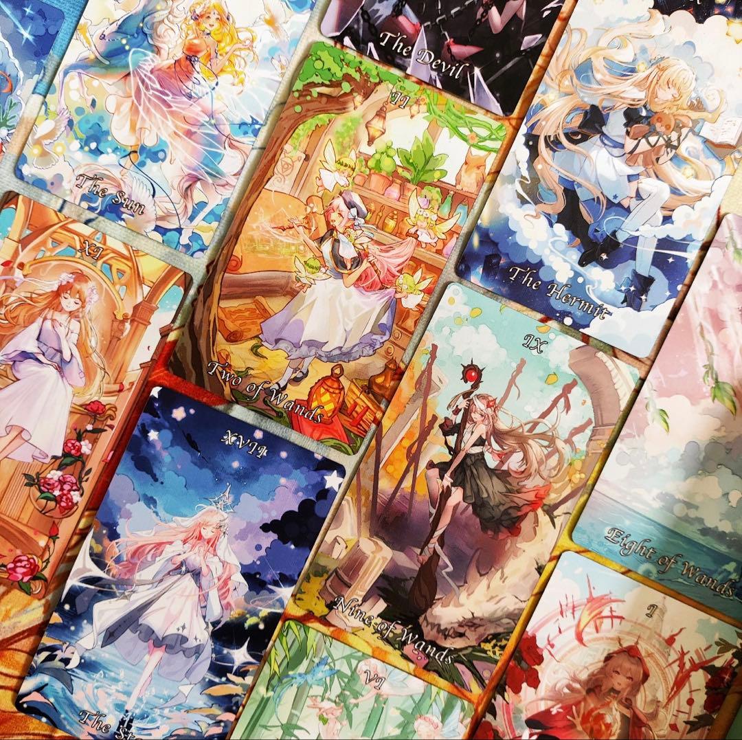 【正規品タロット】夢と魔法に包まれた、可憐で幻想的な78枚　豪華コレクターver