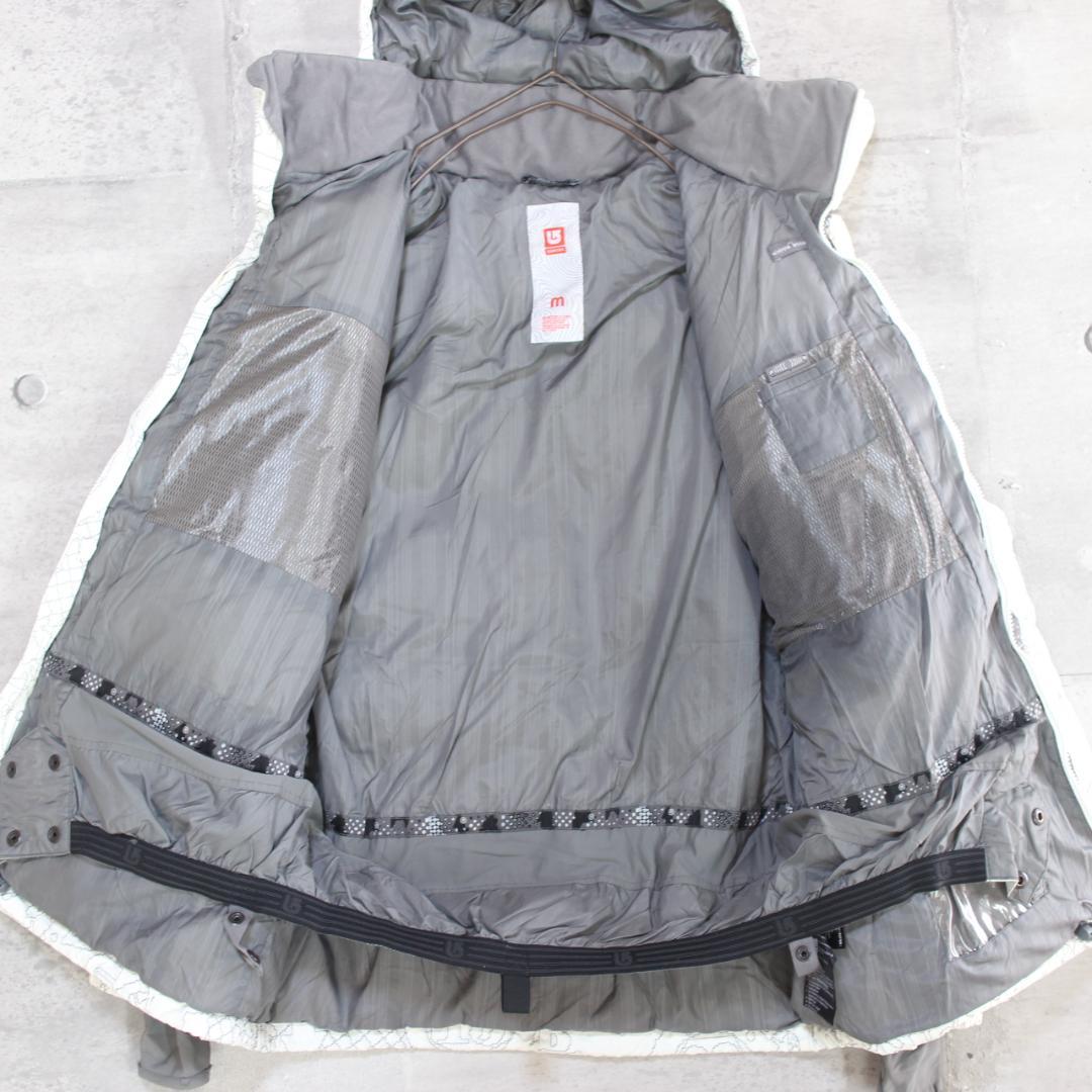 【美品 極暖 フェザーダウン】高機能 高撥水【M】BURTON スノージャケット