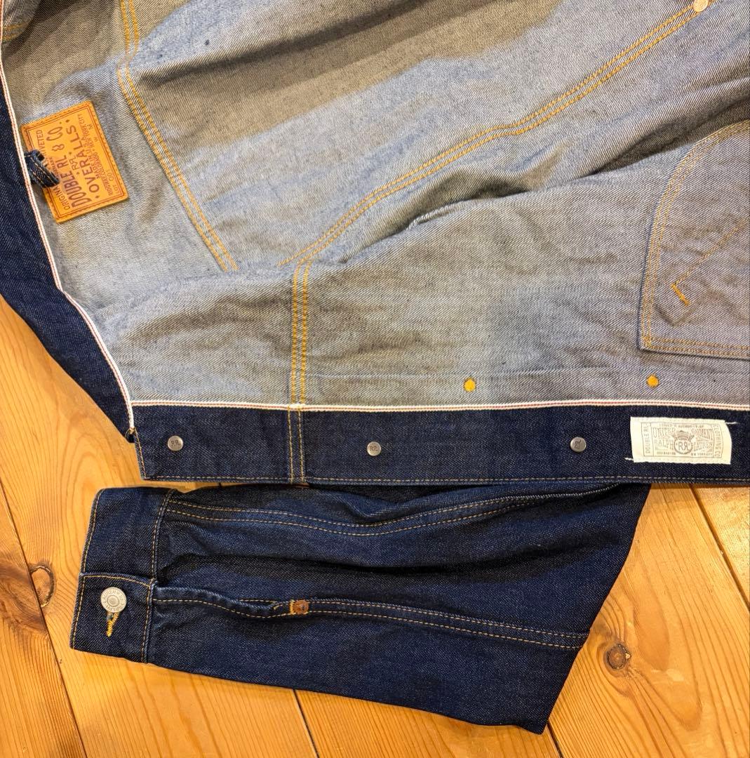 RRL デニムトラッカーズジャケット　ダブルアールエル　ラルフローレン