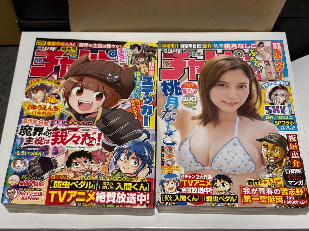 週刊少年チャンピオン、週刊スピリッツ まとめ売り