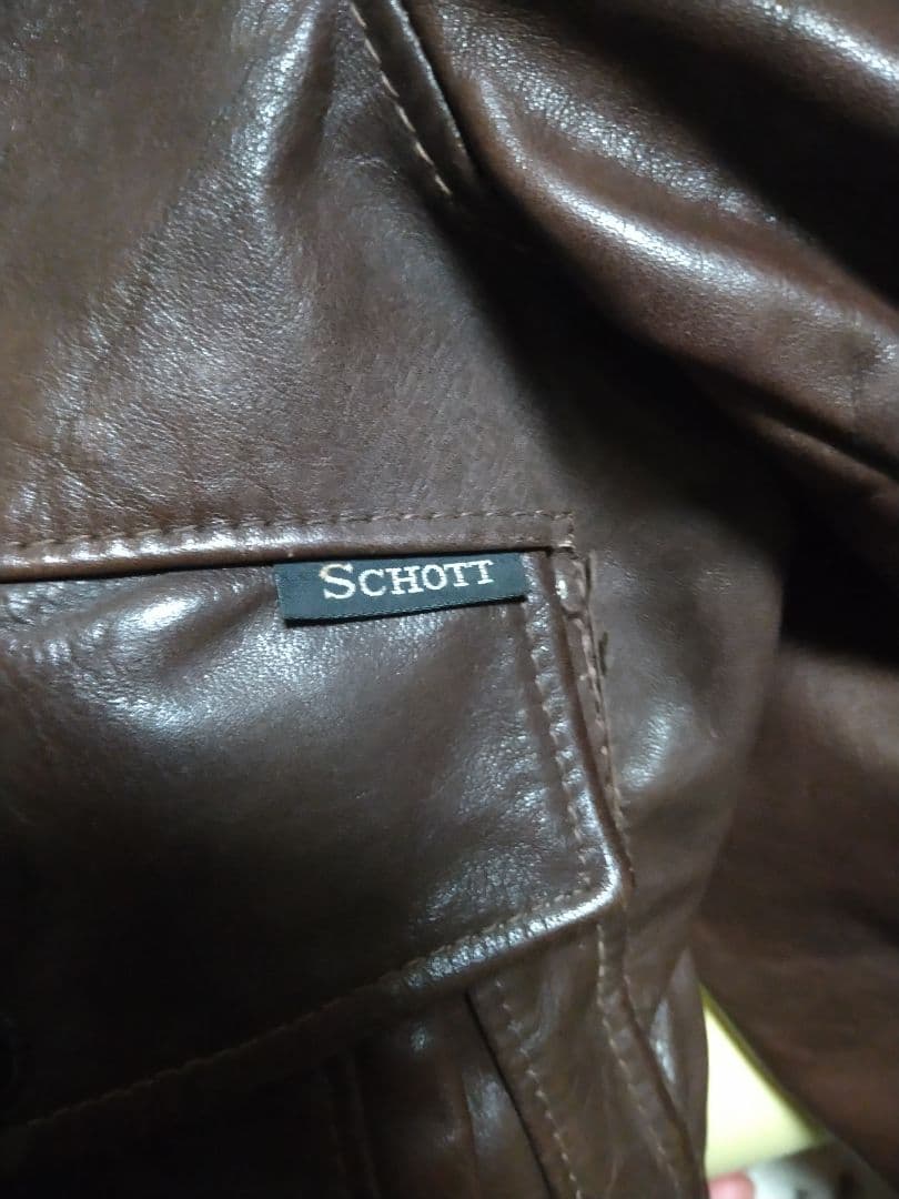 【激シブ】SCHOTT USA製 G-1 レザーフライトジャケット　ヴィンテージ