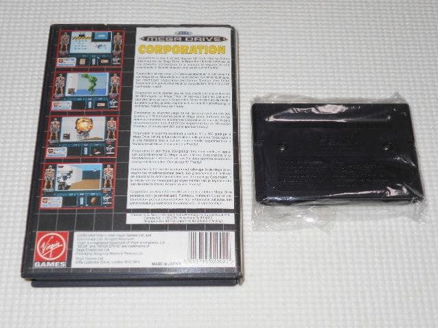 MD★CORPORATION 海外版 端子清掃済み★箱付・説明書付・ソフト付