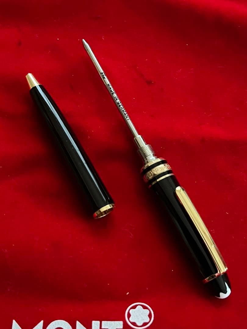 モンブランボールペン 116マイスターシュテュック モーツァルト❗️艶やかです‼️