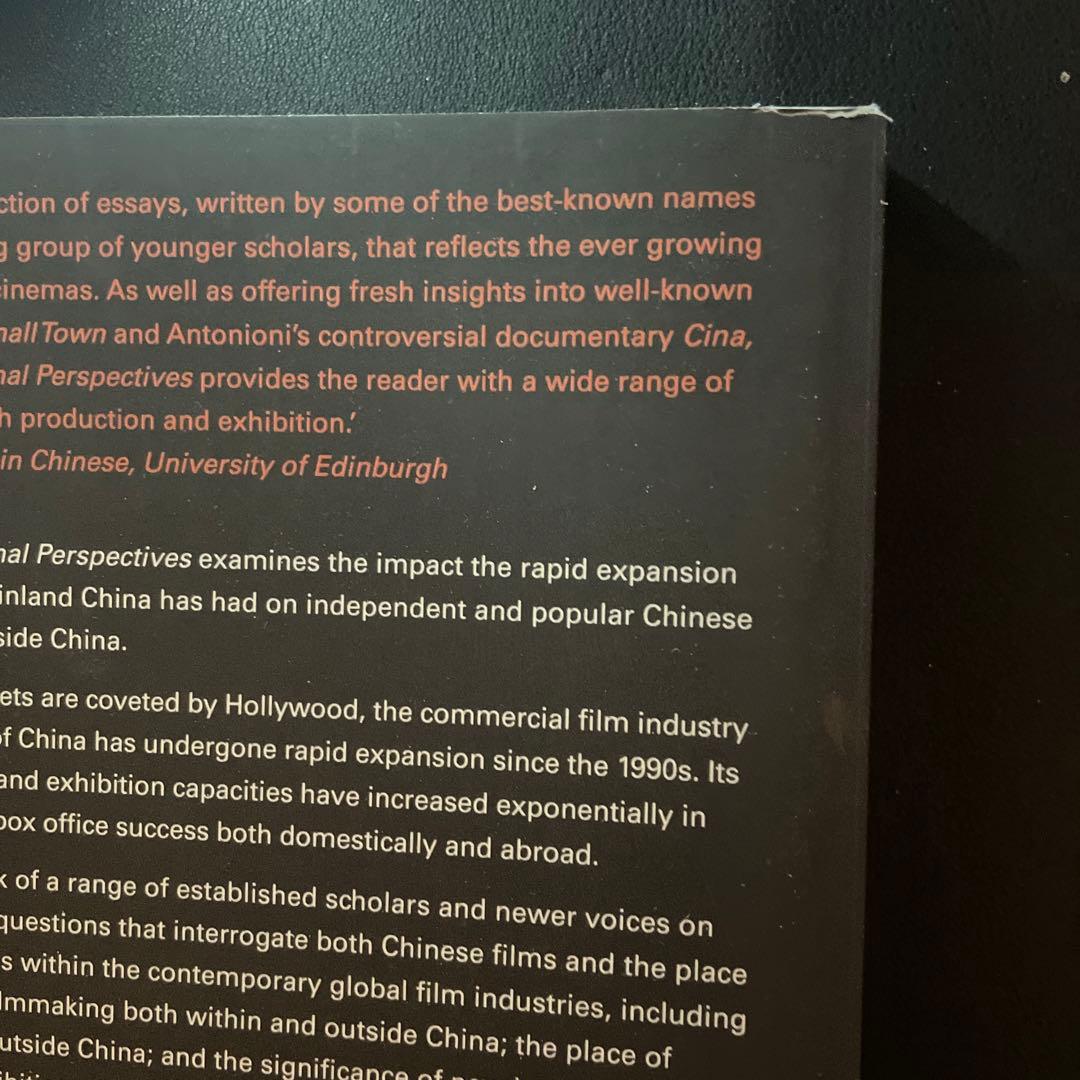 洋書 Chinese Cinemas