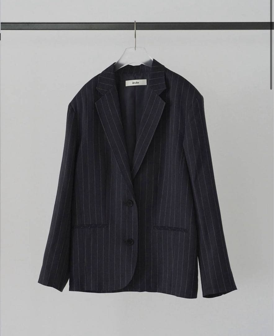 ジャケット・アウター anuke Over Linen Jacket