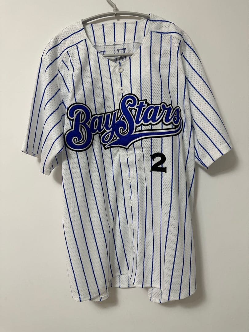 復刻☆横浜DeNAベイスターズユニフォーム サイズO豪華刺繍 牧 秀悟　2番