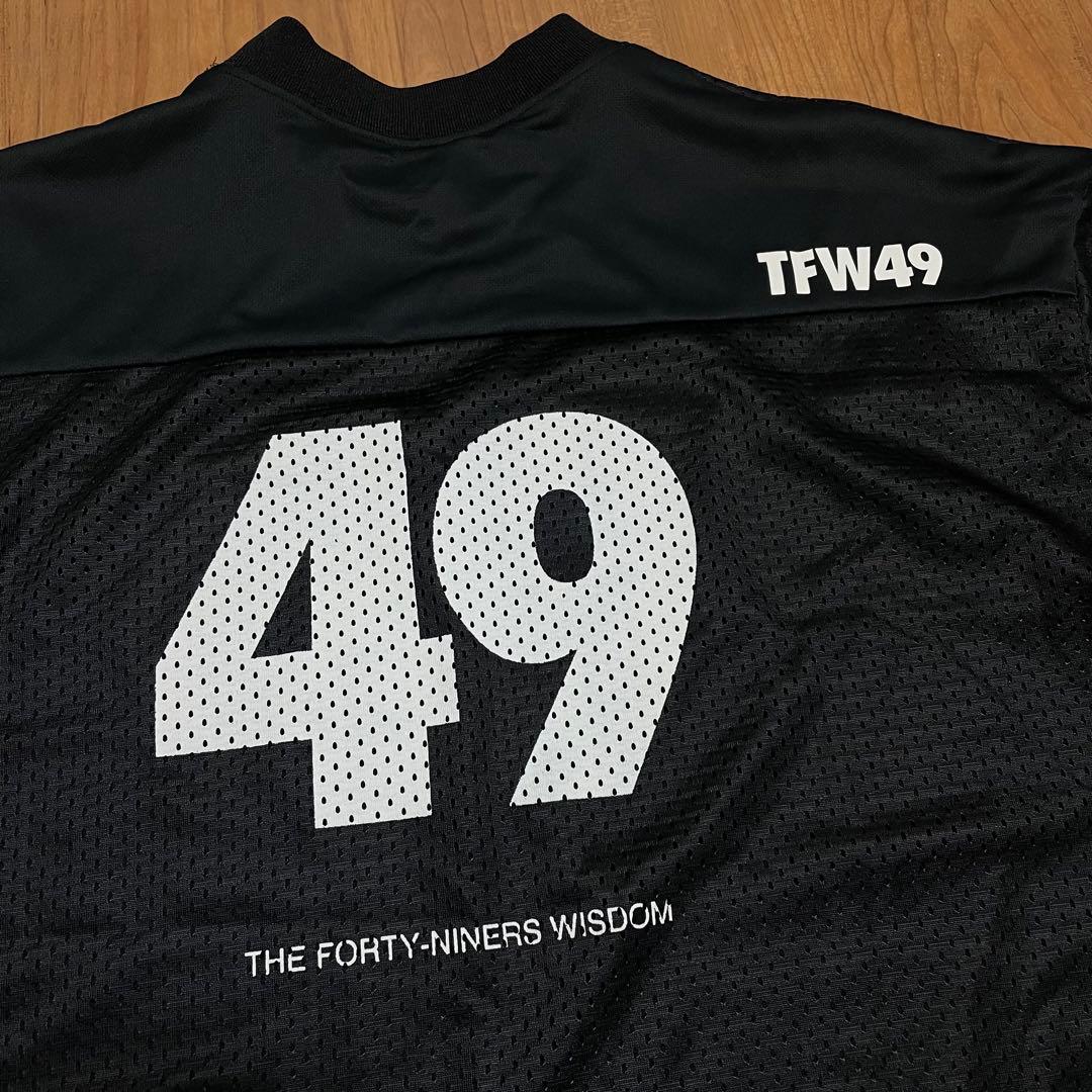 TFW49 モックネック　Tシャツ　XL ブラック　ゴルフ