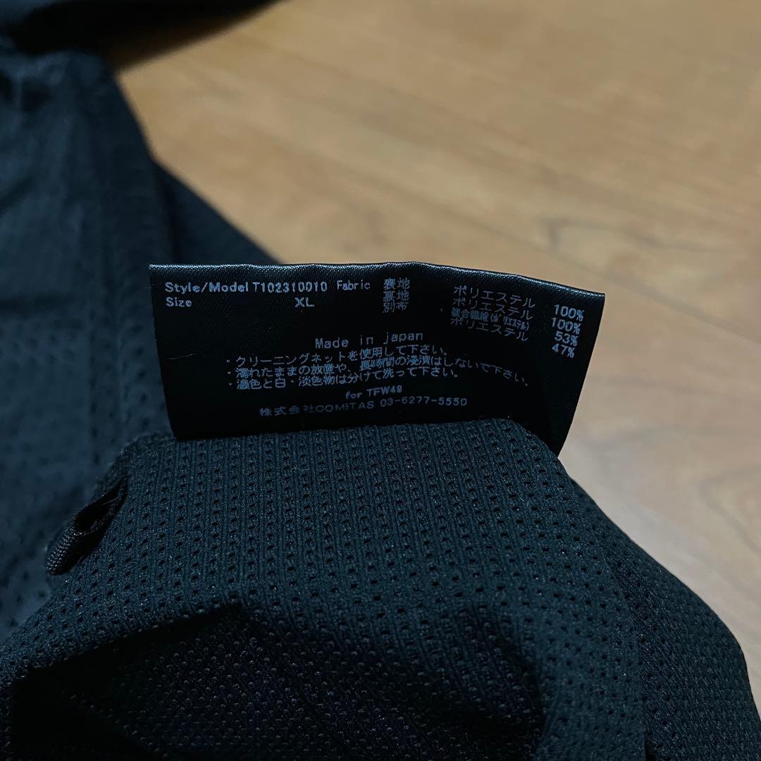 TFW49 モックネック　Tシャツ　XL ブラック　ゴルフ