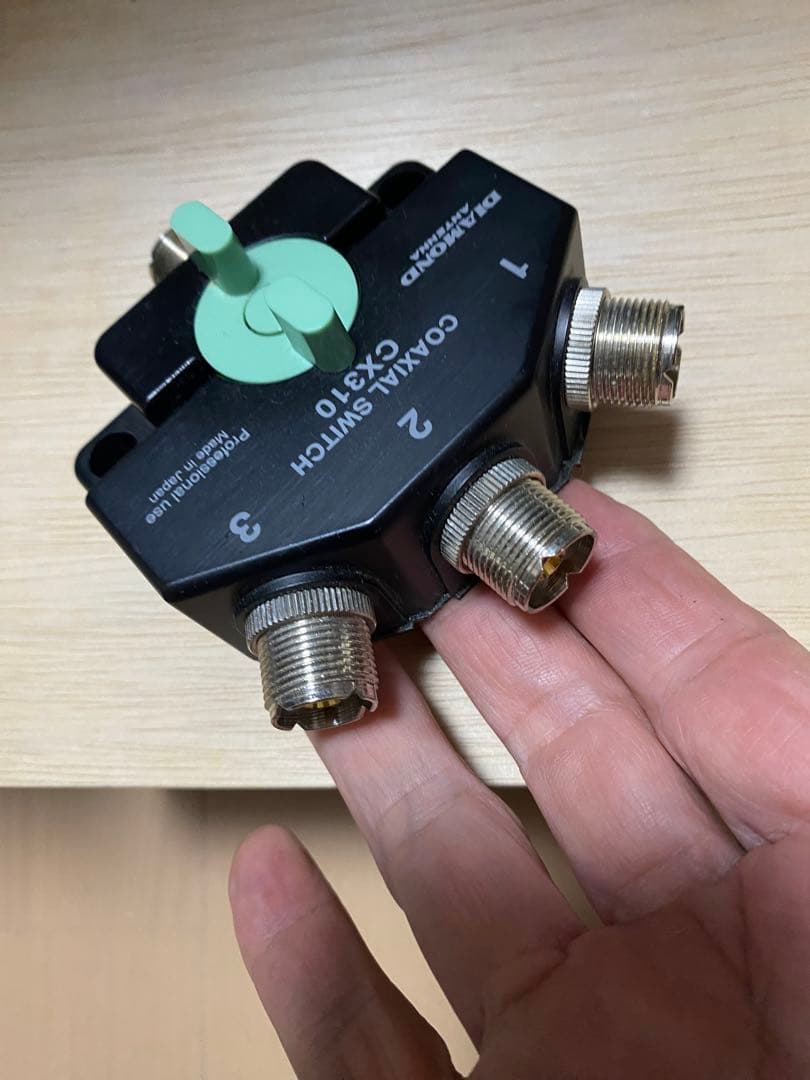 Diamond CX-310A 同軸切替器　1回路3接点