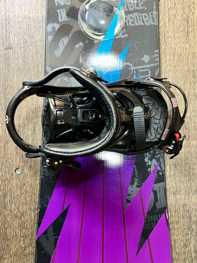 SIMS MAGNUM 154 スノーボード K2 SONIC付き