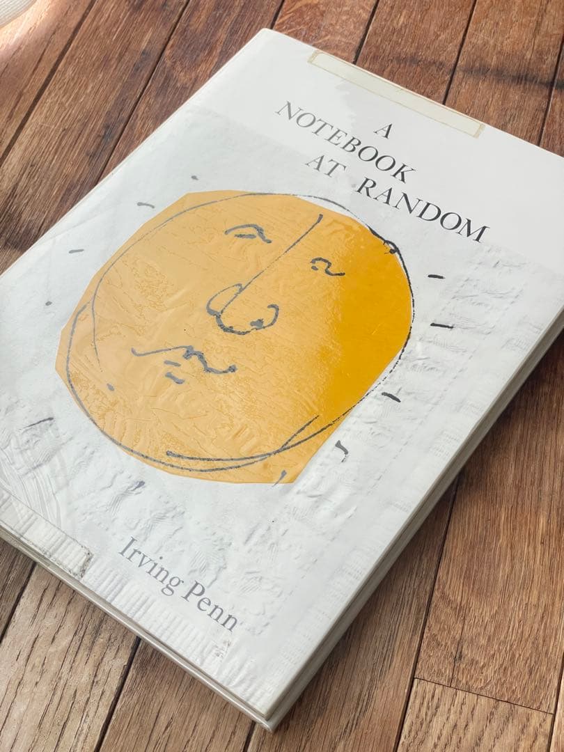 希少Irving Penn A Notebook at Random 写真集