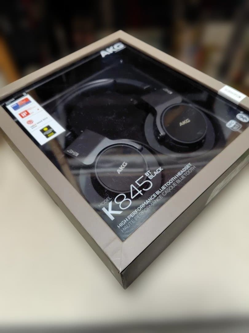AKG K845BT ワイヤレスヘッドフォン ブラック 未使用(開封済み)