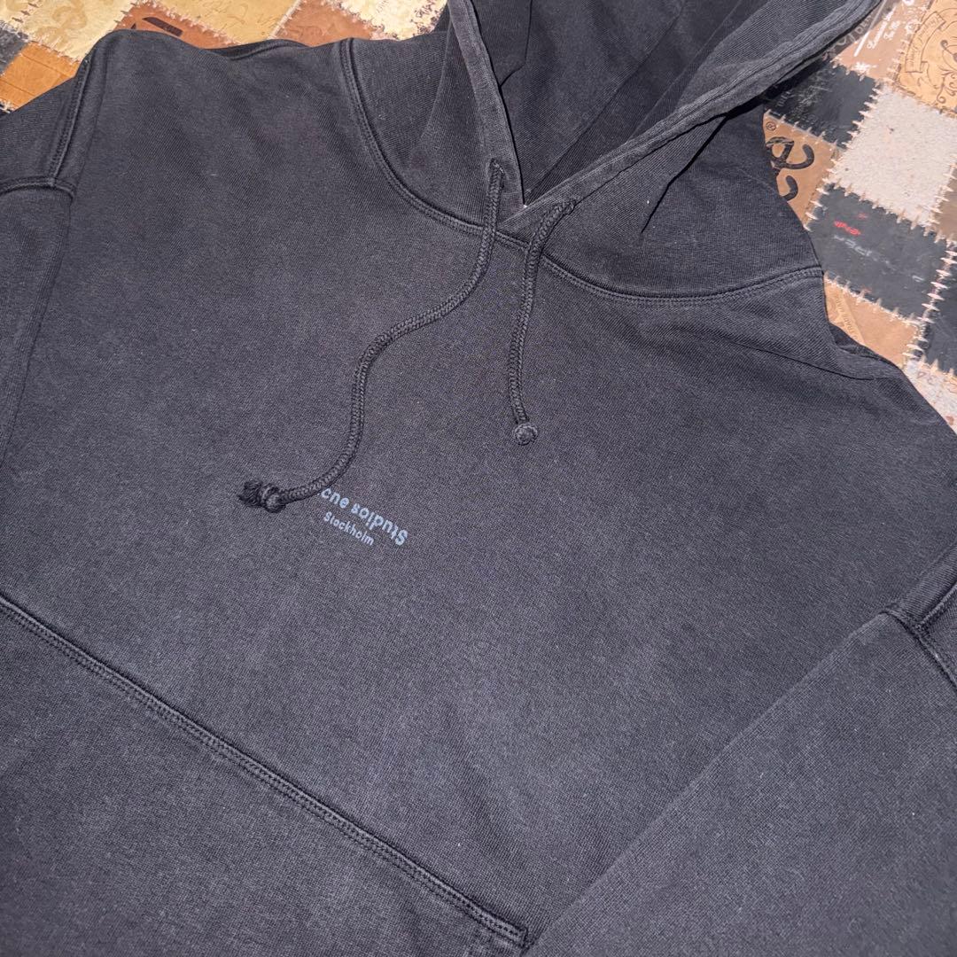 Acne studiosアクネストゥディオズ パーカー ブラック S