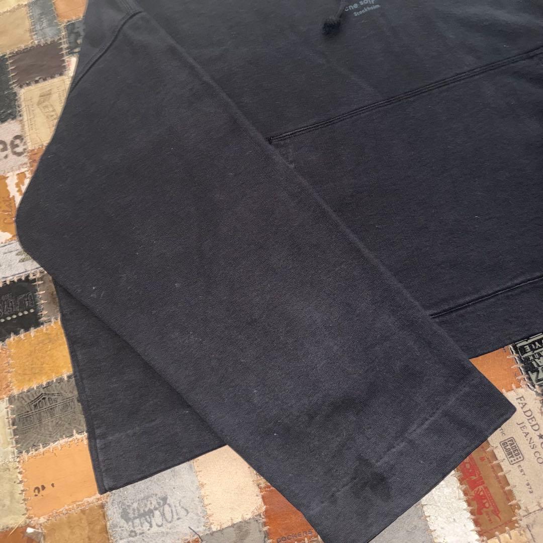Acne studiosアクネストゥディオズ パーカー ブラック S