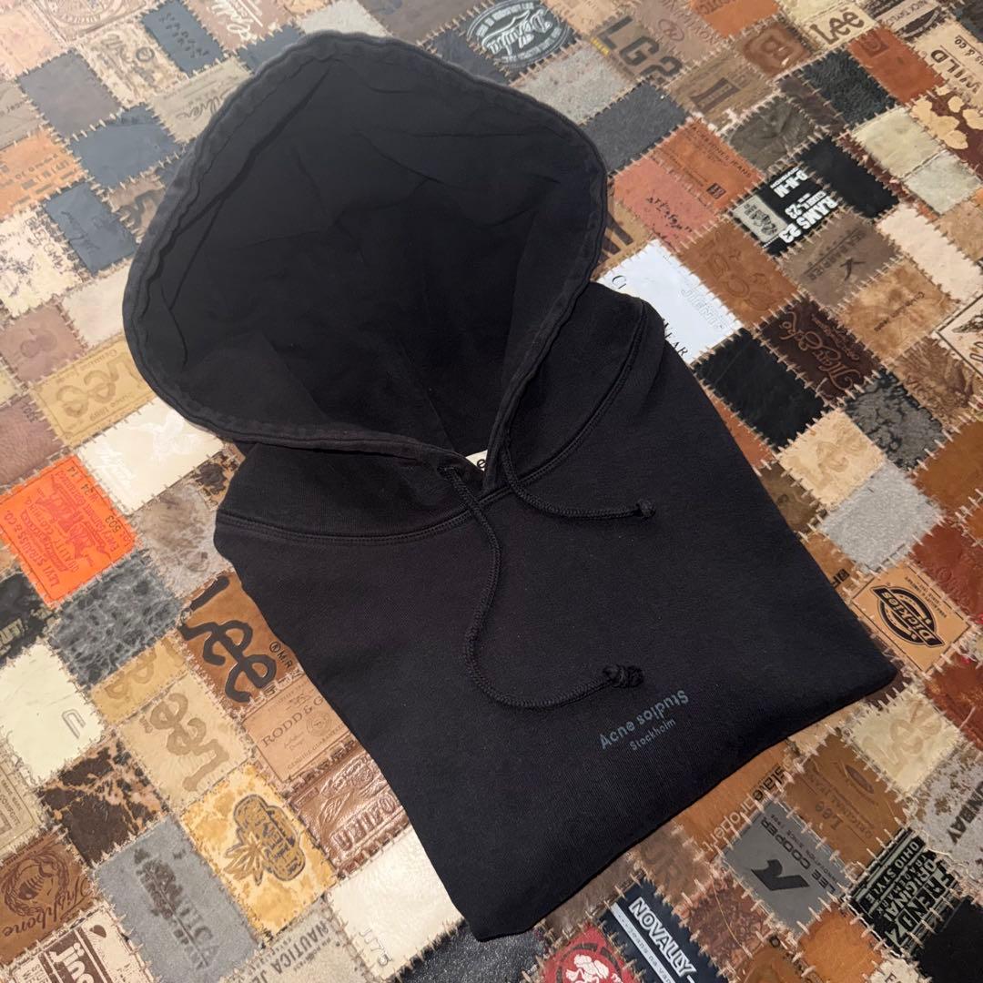 Acne studiosアクネストゥディオズ パーカー ブラック S