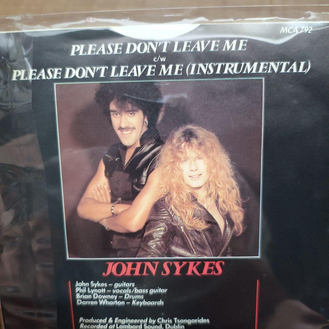 激レアJohn Sykes Please Don't Leave Me 英EP