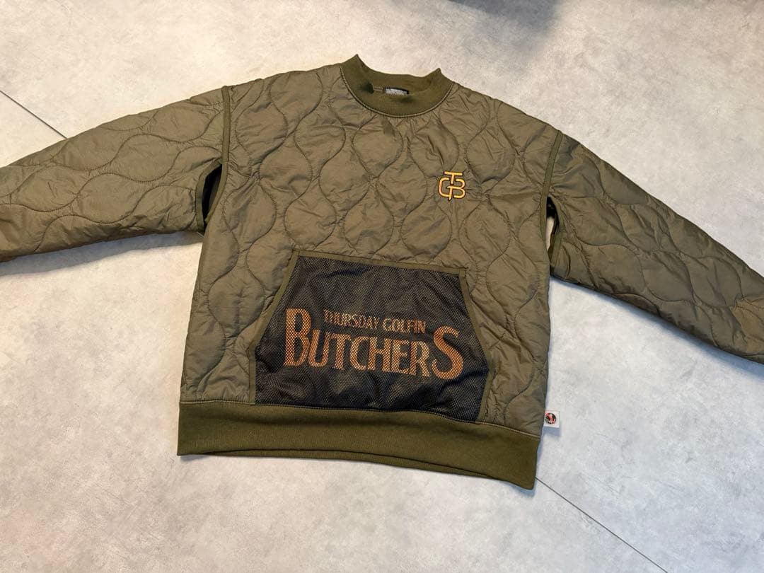 THURSDAY GOLFIN BUTCHERS ハーフオープンアームホール