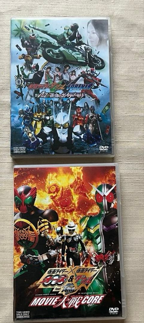 美品　特典付き仮面ライダーW(ダブル) 12巻DVDセット＋おまけ2巻