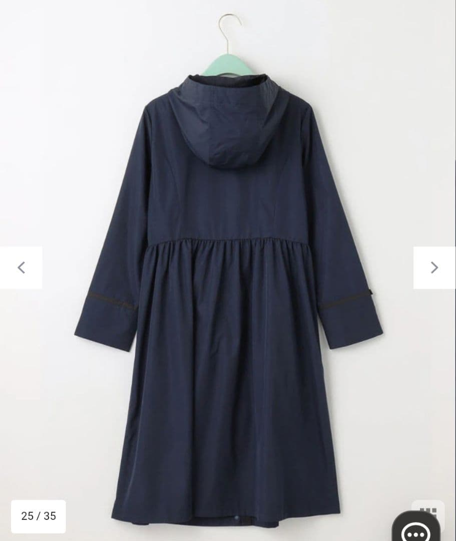 TOCCA ネイビー レインコート