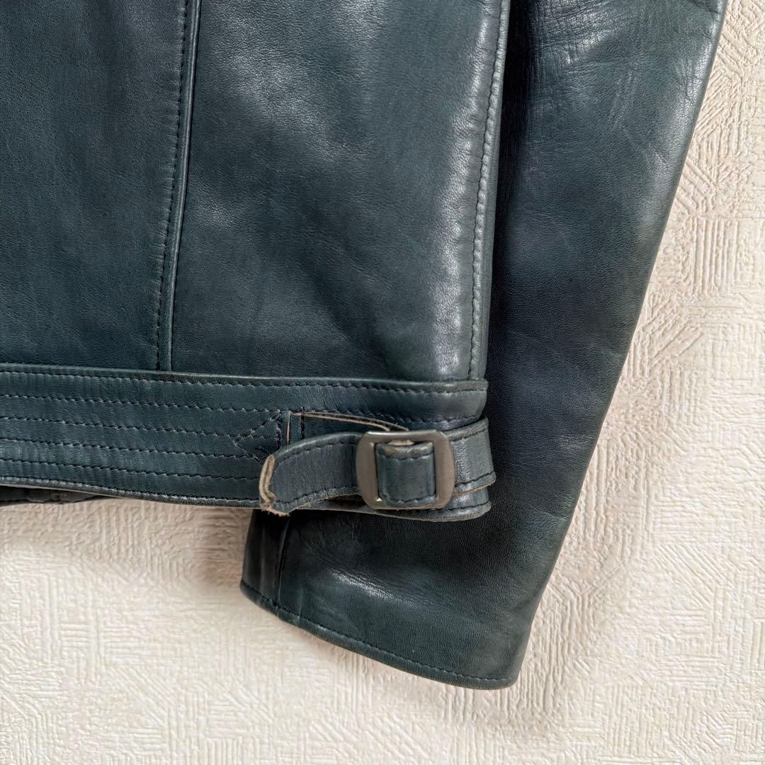 addict clothes AD-11 ホース　ライダース　ネイビー 40