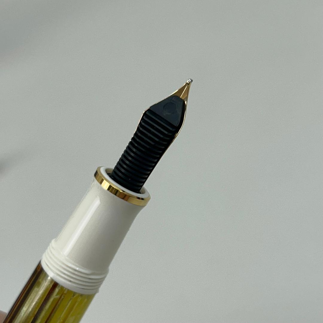白*集様 未使用 Pelikan 万年筆 スーベレーン 14C-585 インク