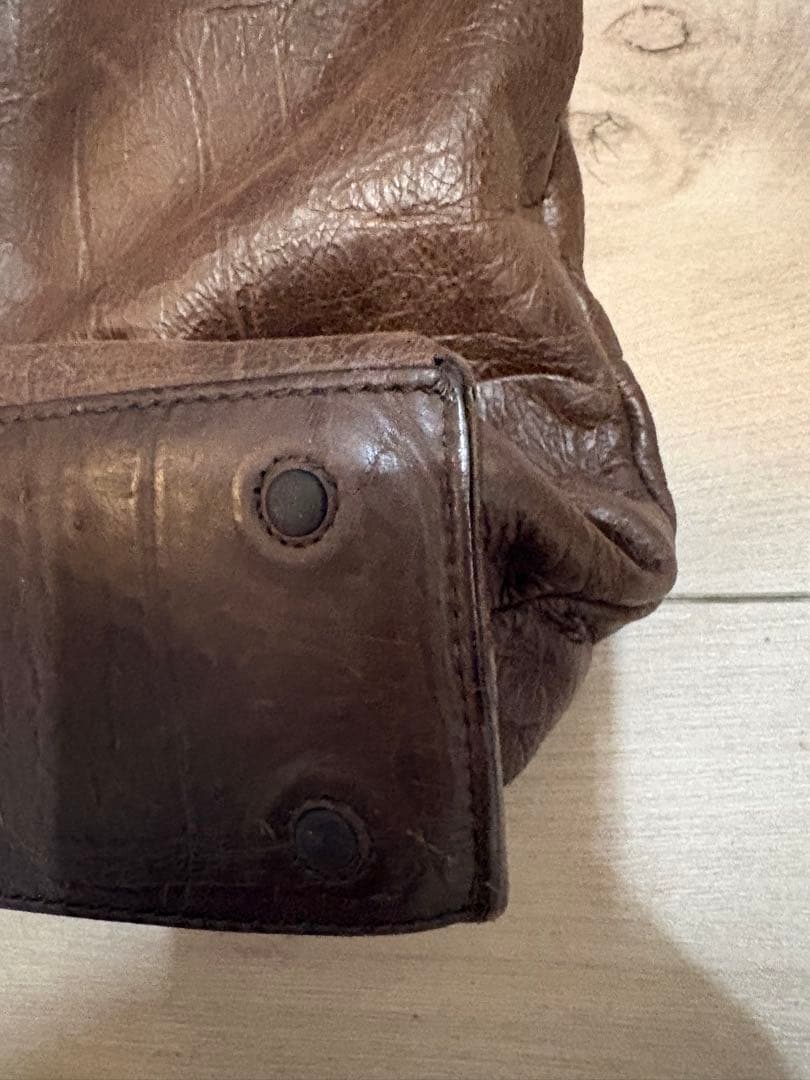 再値下げ　ダニエルボブ　レザー　トートバッグ