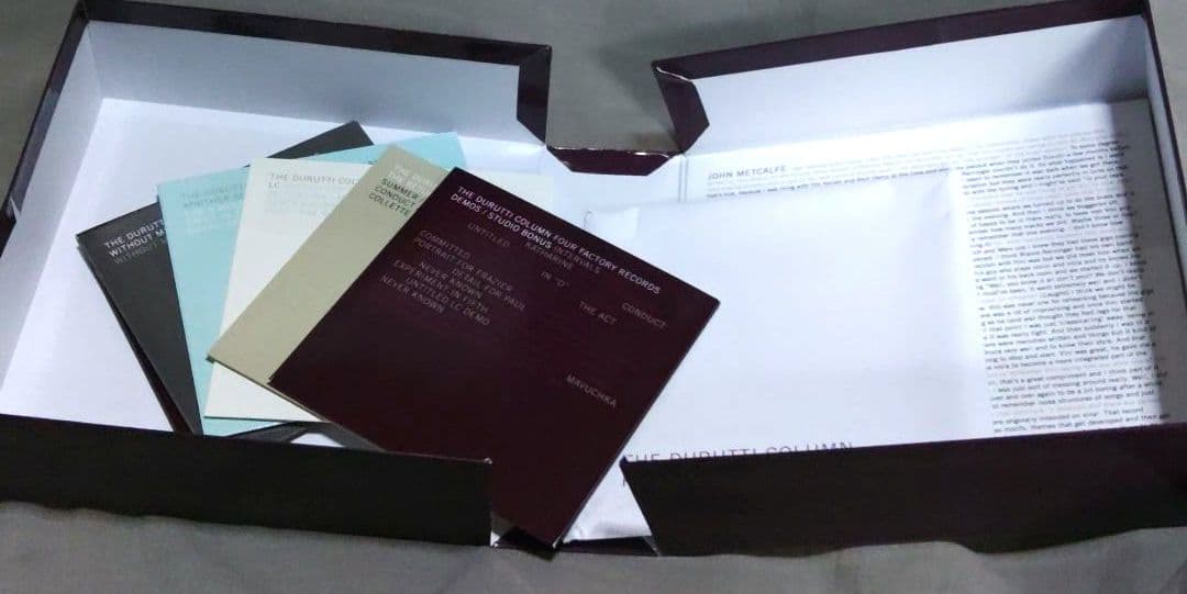 洋楽 The Durutti Column Four Factory Records