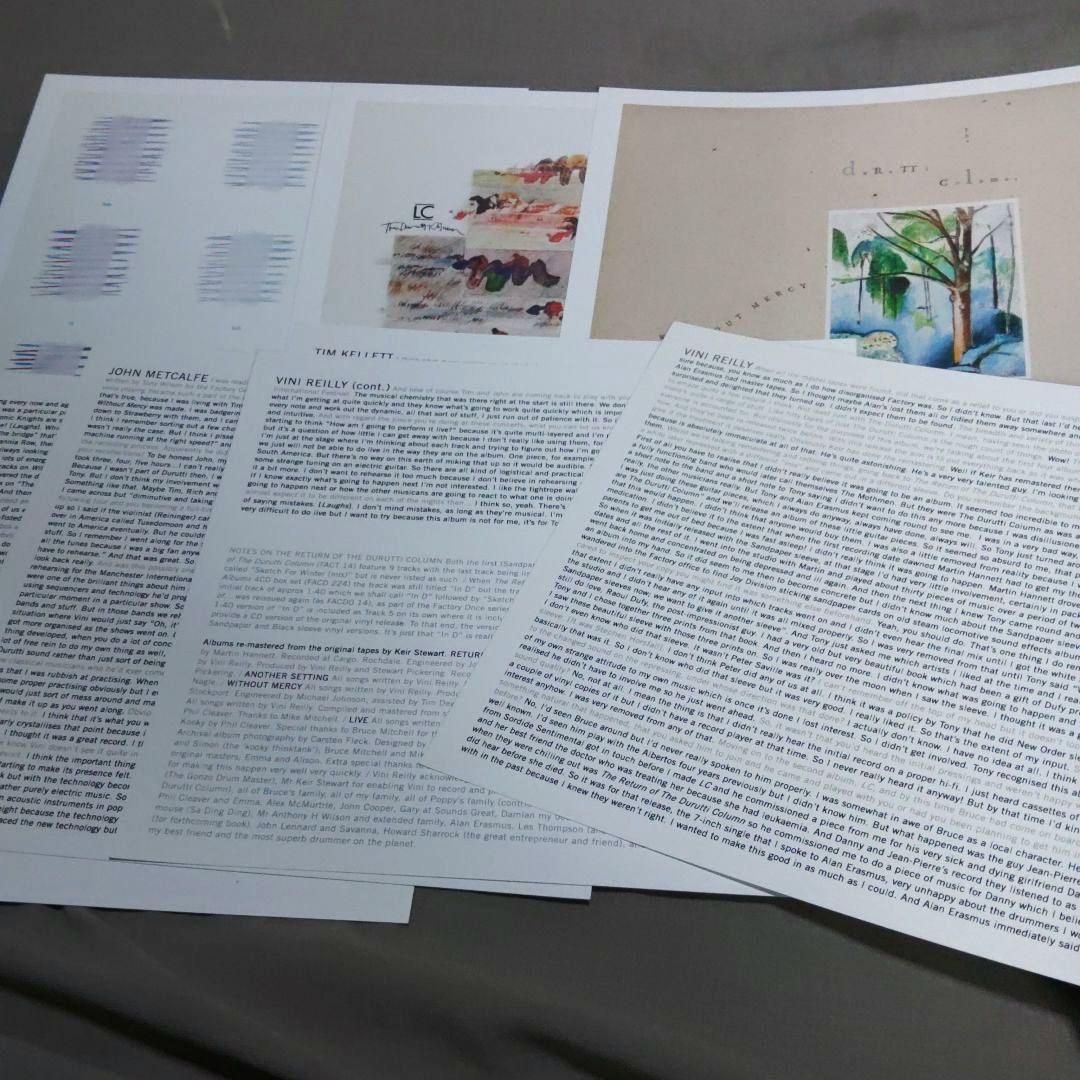 洋楽 The Durutti Column Four Factory Records