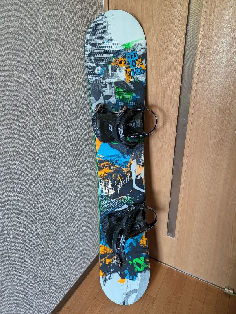 VOLKL Riot camber 152cm スノーボード ビンディング付