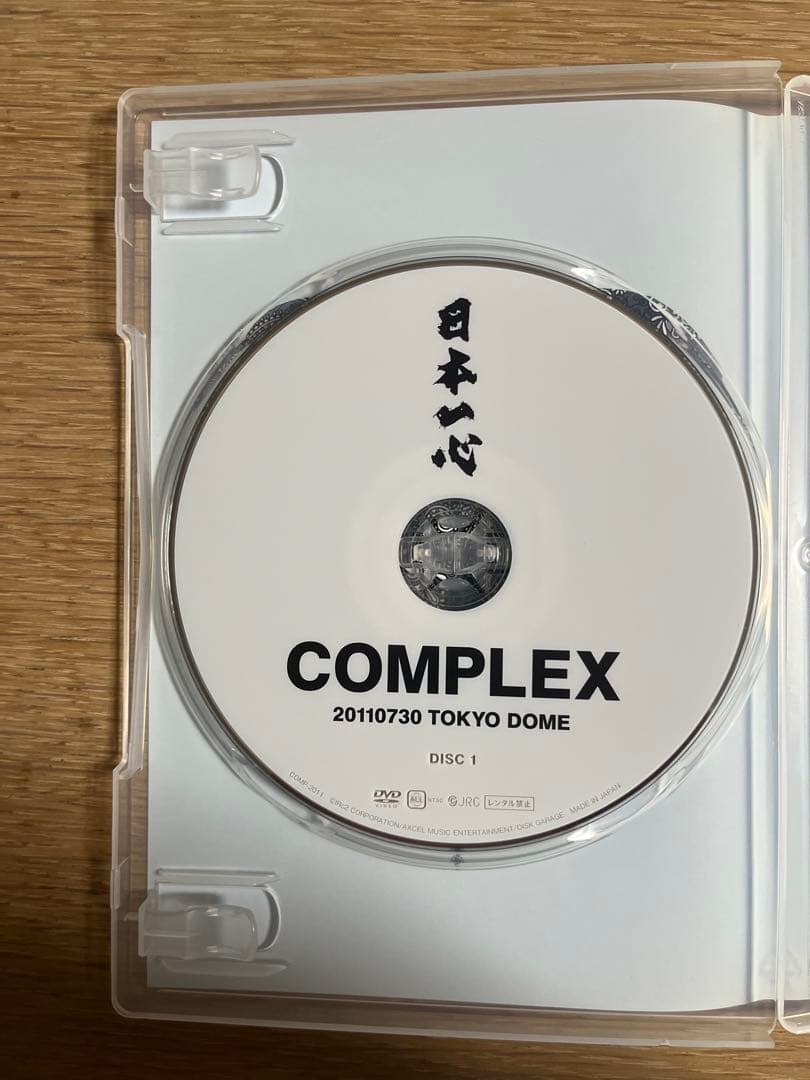 ミュージック COMPLEX 20110730 TOKYO DOME DVD