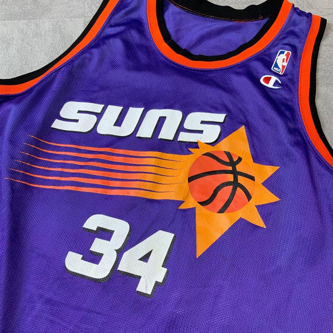 希少 90‘s USA製 champion NBA SUNS バスケシャツ