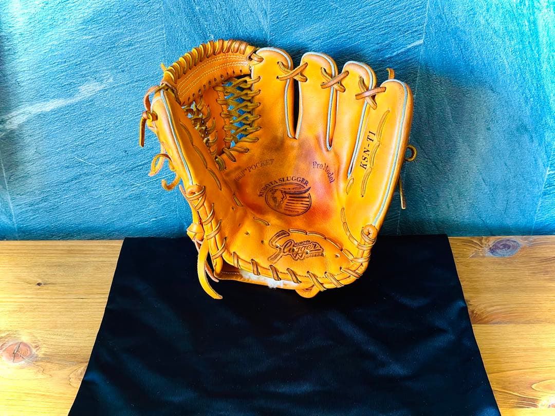 美品 スラッガー slugger 内野手用グラブ 超良型 定価30,800円