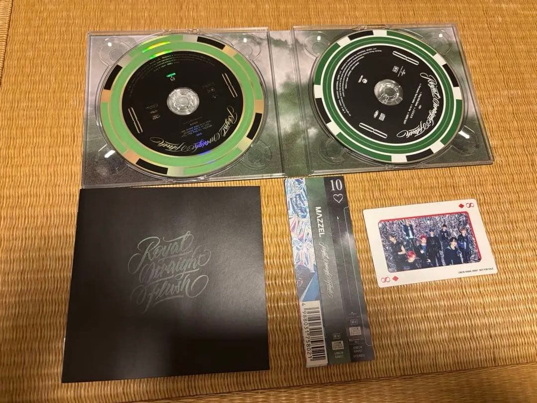 MAZZEL 1st EP  Straight Flush LIVE盤