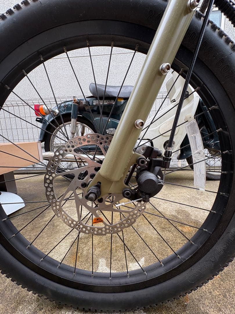 88サイクル（ハチハチサイクル）20インチ パパチャリ ミニベロ 自転車
