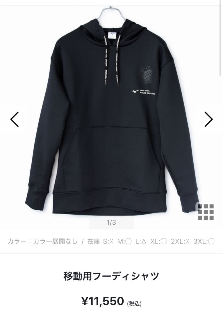 【最終値下・完売品】北海道コンサドーレ札幌　移動用セットアップ　2XL