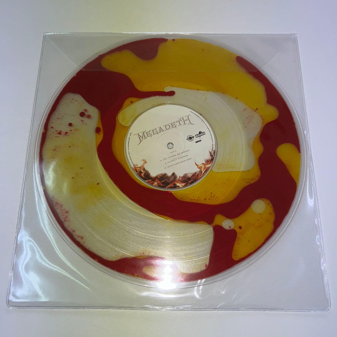 MEGADETH 限定 LIQUID 2LPレコード メガデス