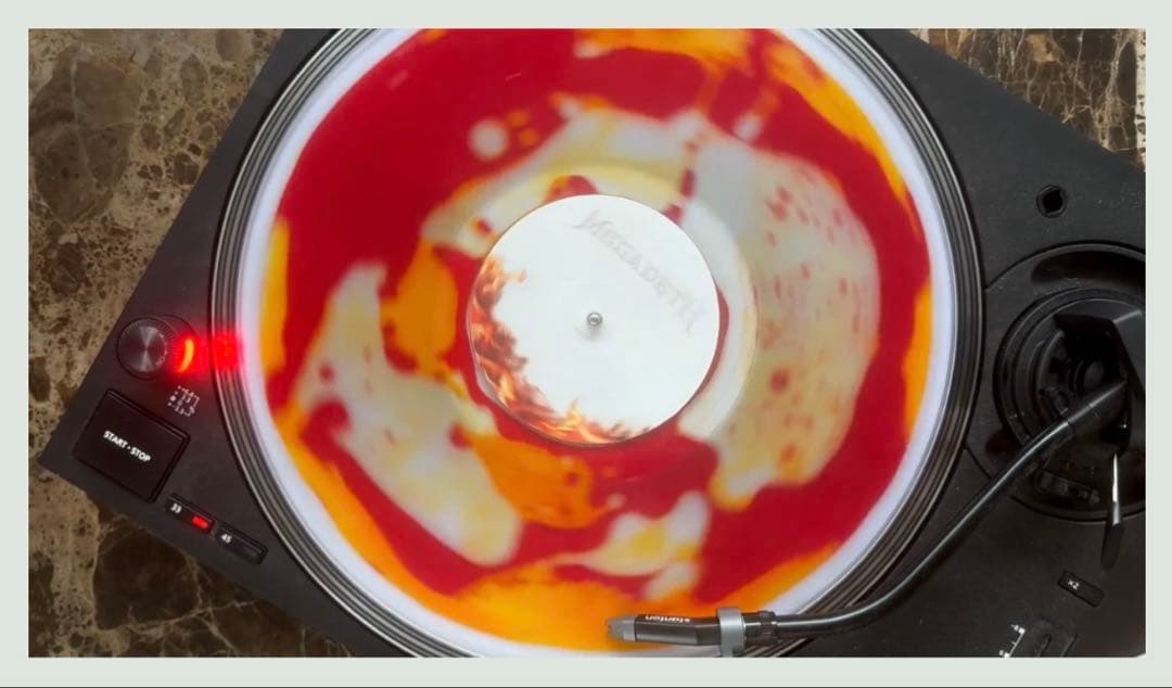 MEGADETH 限定 LIQUID 2LPレコード メガデス