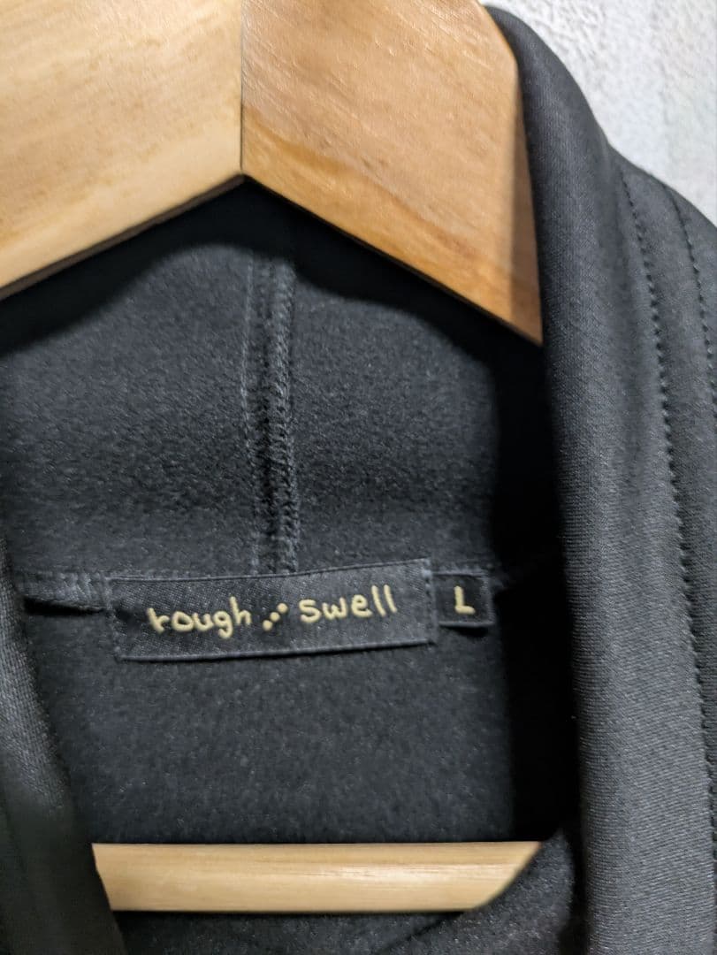 ROUGH＆SWEL GOLF　BLACKＬ　裏起毛　トレーナー　美品