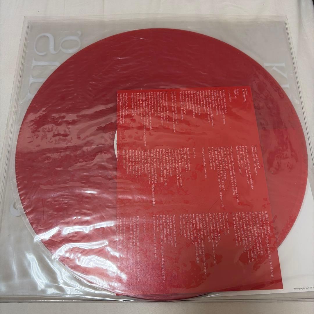 KID FRESINO all gains 赤レコード 12インチ