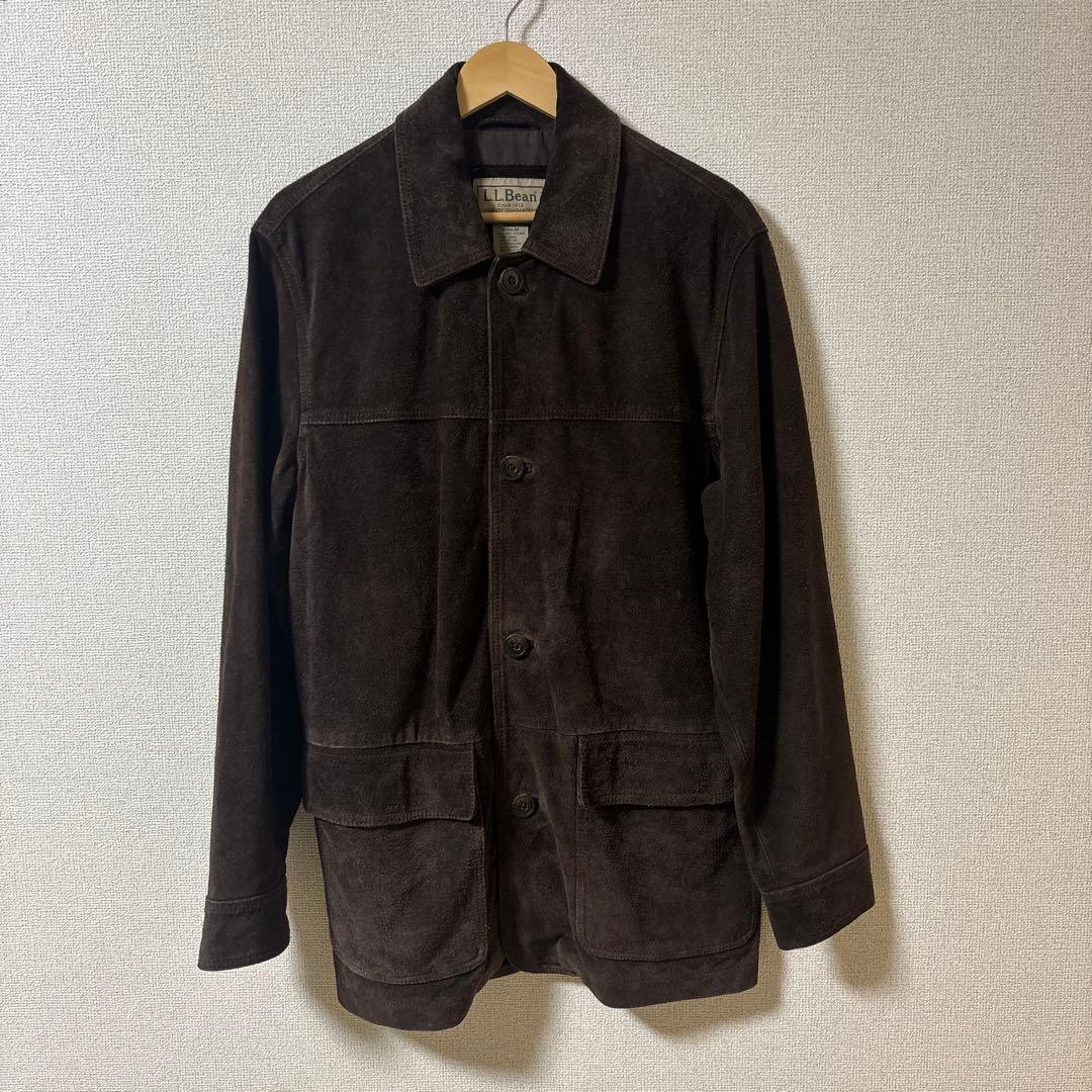 L.L.BEAN エルエルビーン スエード ジャケット S ブラウン