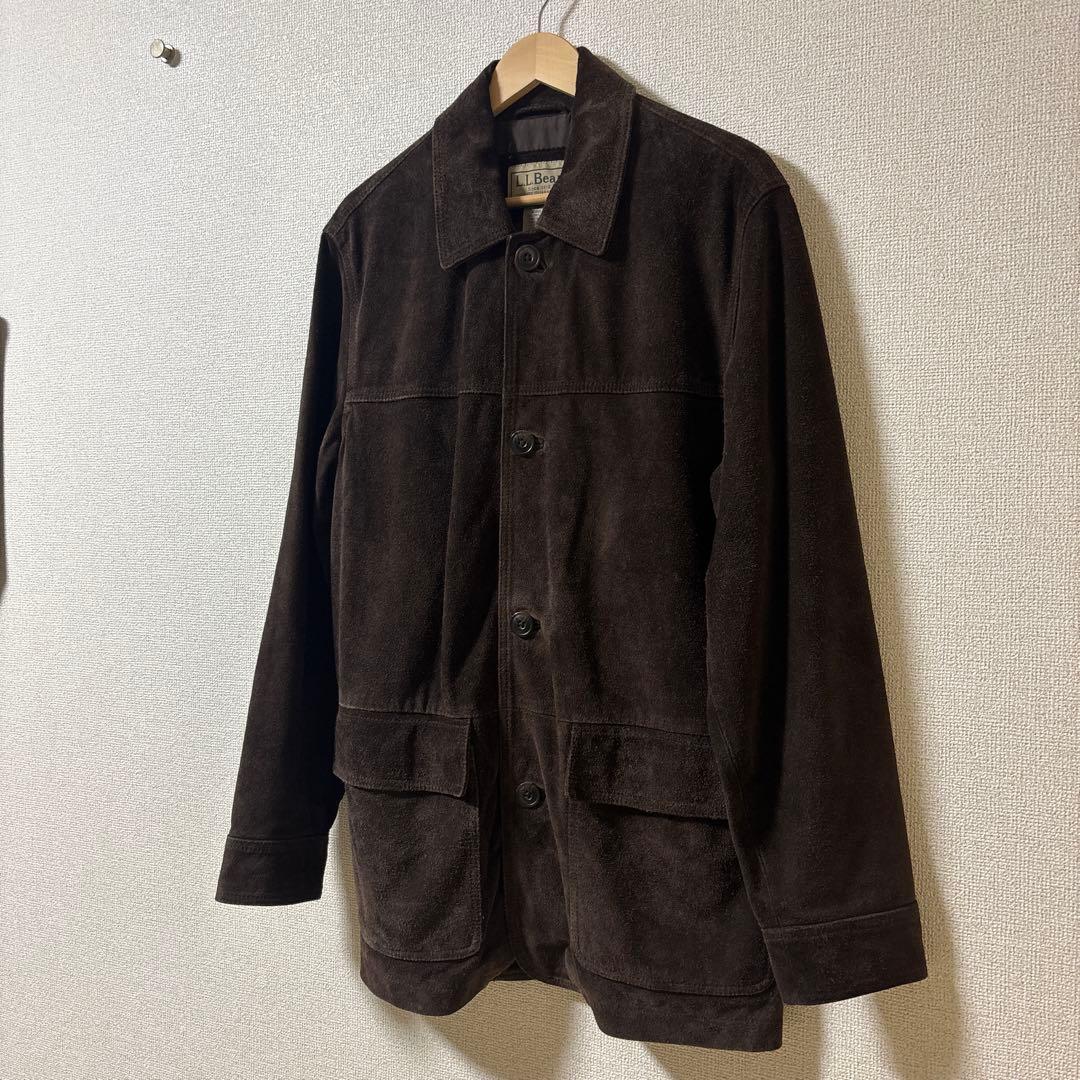 L.L.BEAN エルエルビーン スエード ジャケット S ブラウン