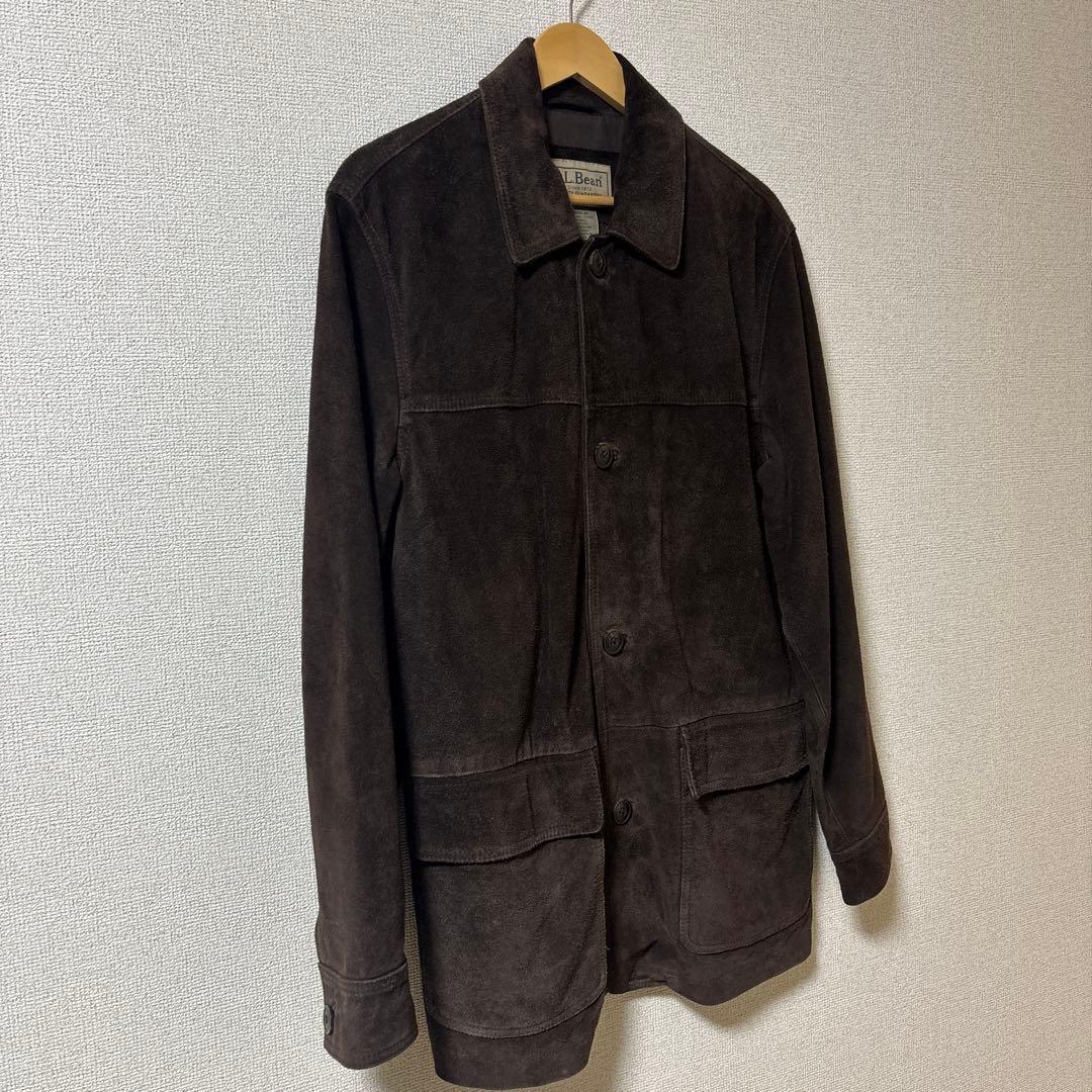 L.L.BEAN エルエルビーン スエード ジャケット S ブラウン