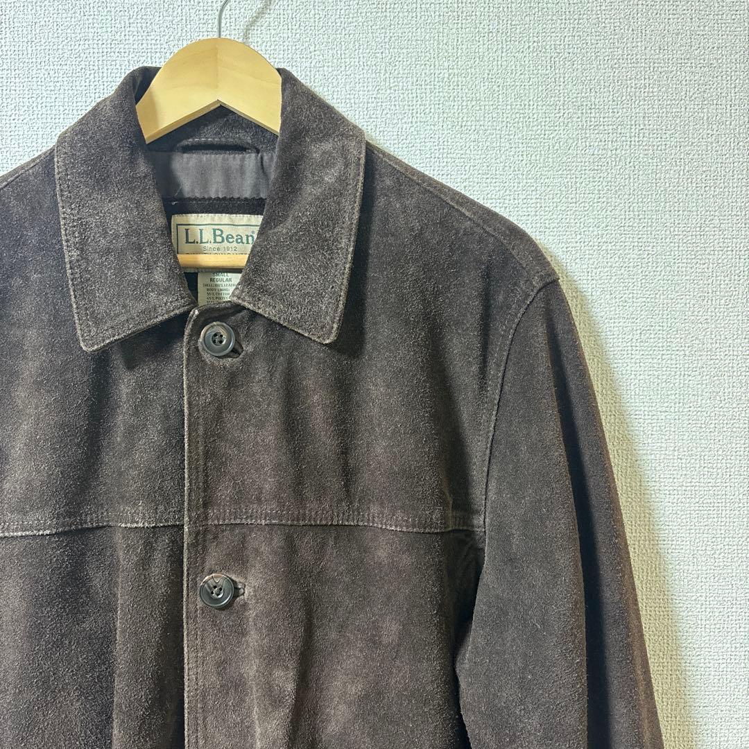 L.L.BEAN エルエルビーン スエード ジャケット S ブラウン